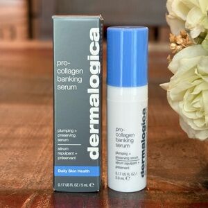 NEW Dermalogica PRO-Collagen BANKING SERUM Plumping + Preserving SERUM Mini!